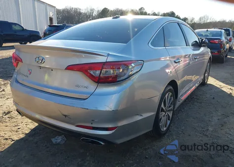 2015 Hyundai Sonata Sport from USA, damaged, VIN 5NPE34AF4FH065761